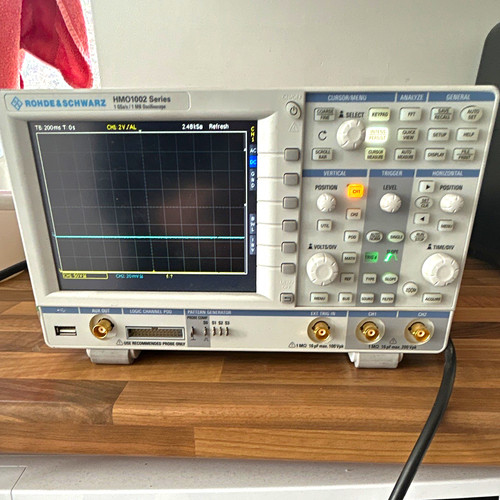 Rohde schwarz hmo1002 - rohde, 100mhz