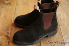 R.M.Williams Brown Suede