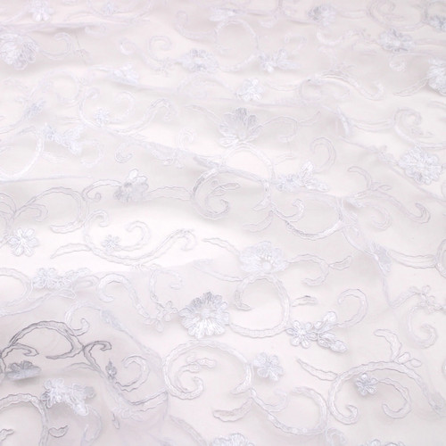 Bridal embroidery lace tulle - embroidery,