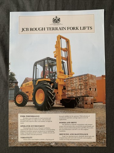 Jcb rough terrain - jcb, forklifts
