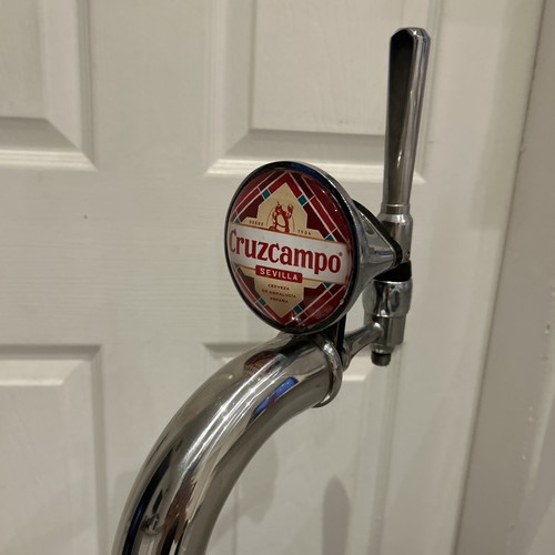 Cruzcampo beer pump home - cruzcampo, bar