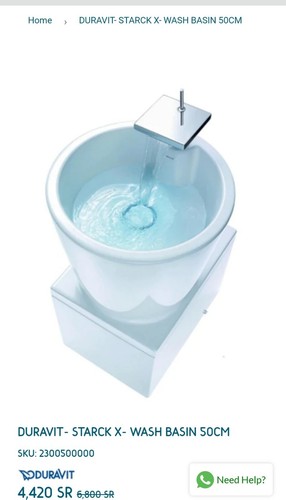 Duravit starck wash basin - duravit-,