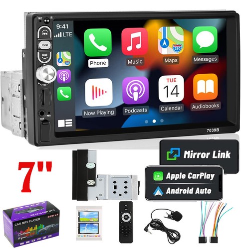 Single 1din car stereo - single,