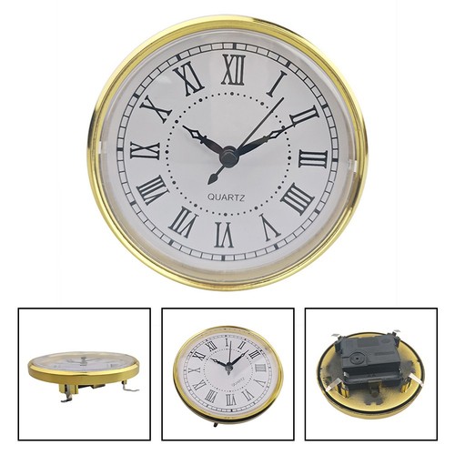 Plastic quartz clock - quartz, insert