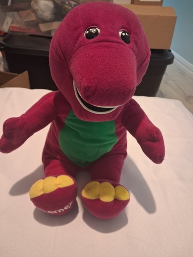 Barney plush 1996 - barney, playskool