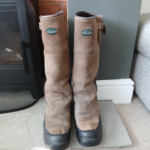 Chameau brown leather - le,