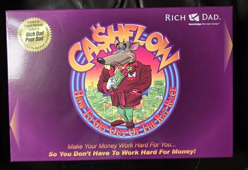 Cashflow board game rich dad - cashflow,