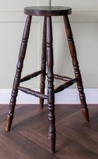 19thC. Tall Workshop Stool