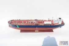 Hafnia Loire LNG Tanker Wooden Ship Model 100cm (39") – Handmade