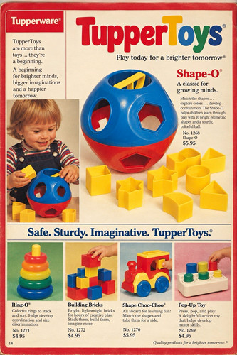 1970 tupperware tuppertoys - 1970's,