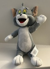 Tom & Jerry Soft Plush Tom the Cat  Toy Figure ~ Wonderful Condition 14”