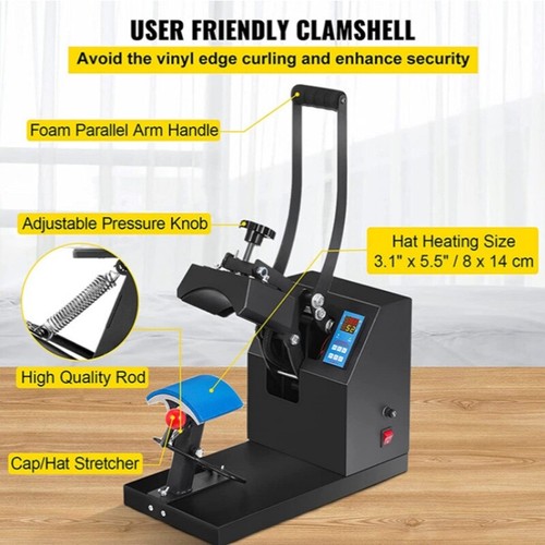 Cap heat press machine - heat,