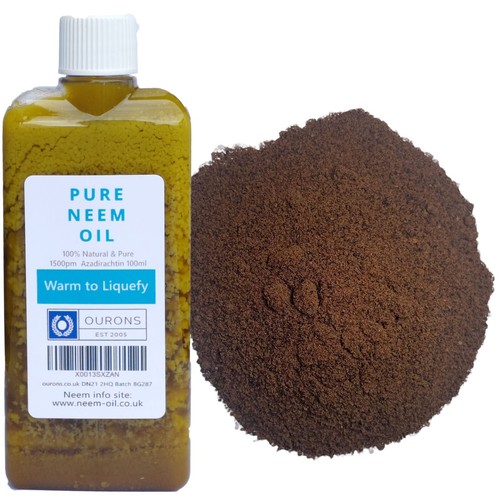 Neem cake powder 1kg - &, 100ml