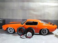 1/18 set Cragar Slot Mag Wheels Tires and Brake Discs diorama diecast UNPAINTED