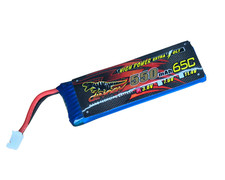 3.8V 550mAh 65C Continuous