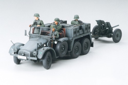 Tamiya krupp towing truck - 1:35,