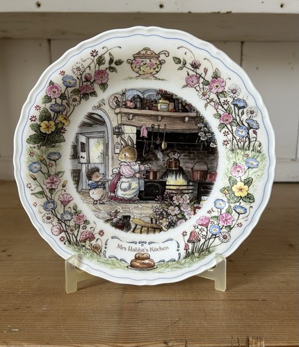 Foxwood tales plate mrs - 8",
