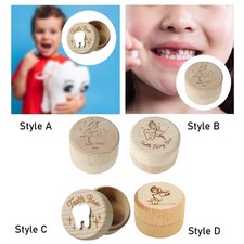 Tooth Fairy Box, Baby Tooth Keepsake Box Fetal Hair First Collection Memorial