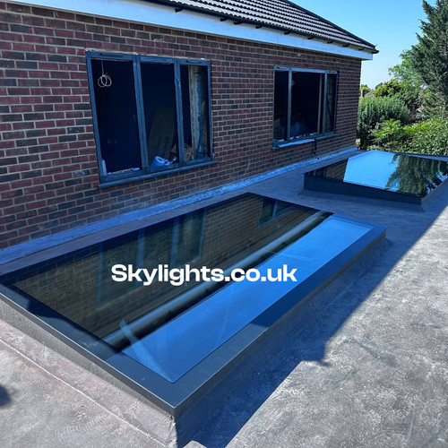 Roof lantern flat glass - roof,