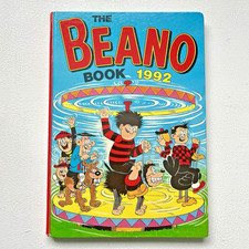 Beano Book 1992 | Unclipped Vintage Hardback Annual | Dennis Menace Comic