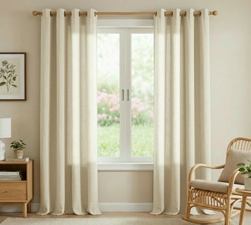 Pony dance linen - pony, curtains