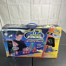 Speed Stacks Glow In The Dark Stack Pack 2007 Complete with DVD Tested & Working