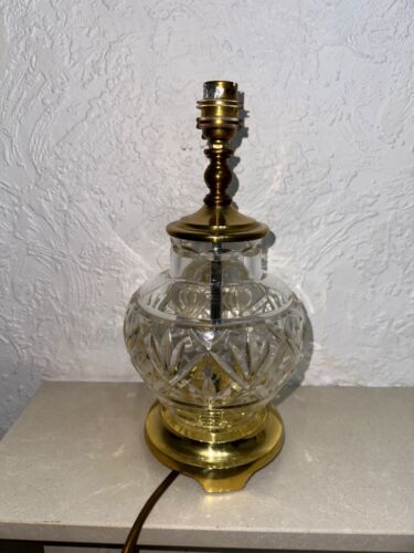 Waterford crystal table lamp - crystal,