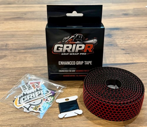 Chainsaw handle wrap - chainsaw, tape