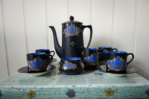 Art deco crown ducal - art, part