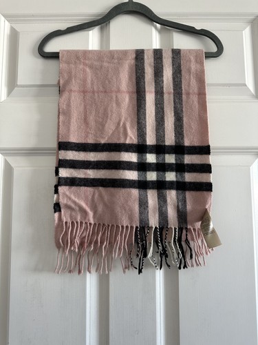 Burberry check cashmere scarf - cashmere,