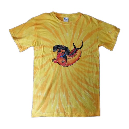Hot dog tie - hot, t