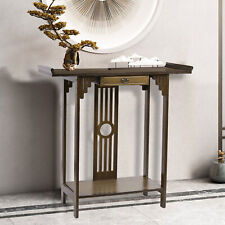 Oriental Console Table/Desk Shelf Stand Sofa Entryway Hall Corridor Furniture UK