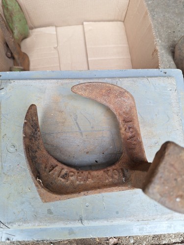 Vintage cast iron - iron, shoe