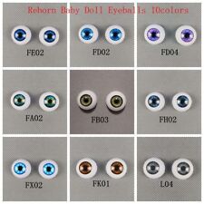 Reborn Baby Doll Eyes Half