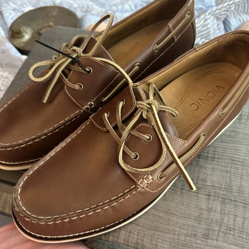 Vionic lloyd brown leather - 'lloyd',