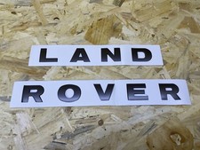 LAND ROVER Scritta Grigio Antracite Satinato 4 Cm