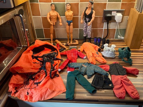 Vintage action man figures - action,