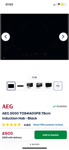 Aeg to84ia00fb 78cm series - 78cm,