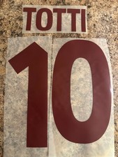 Totti  #10 2000-2002 Roma Away  Player Size Nameset UK stock