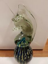 Mdina Large Glass Seahorse