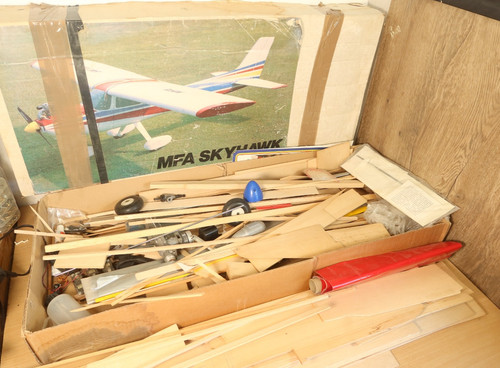 Vintage plane model kit - vintage, rc