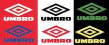 Umbro 1990s Felt Football Shirt Soccer Numbers Heat Print Football Vintage Logo