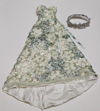 Tonner Ellowyne Wilde 16" Doll Melancholy Melody Green Floral Dress