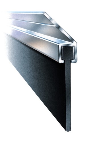 Rubber strip garage door seal - garage,