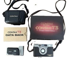 CONTAX T3 70 Years Limited Edition [NEAR MINT] Same-day shipping From JPN F1445