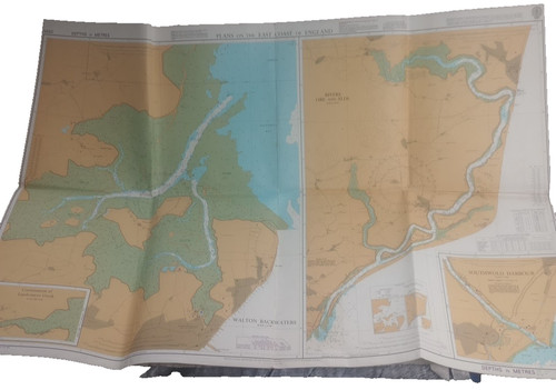 1986 admiralty chart 2695 - admiralty,