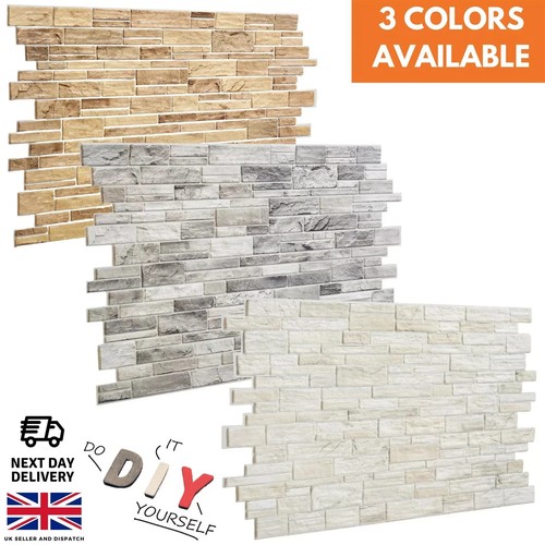 Stone slate effect pvc - stone, plastic