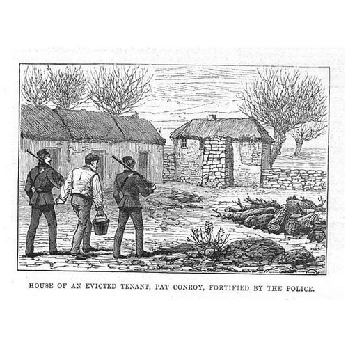 Irish land war house - irish,