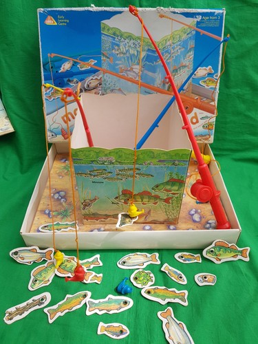 Magnetic fish pond - fish, early