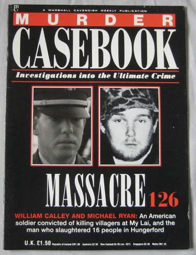 Murder casebook magazine issue - murder,